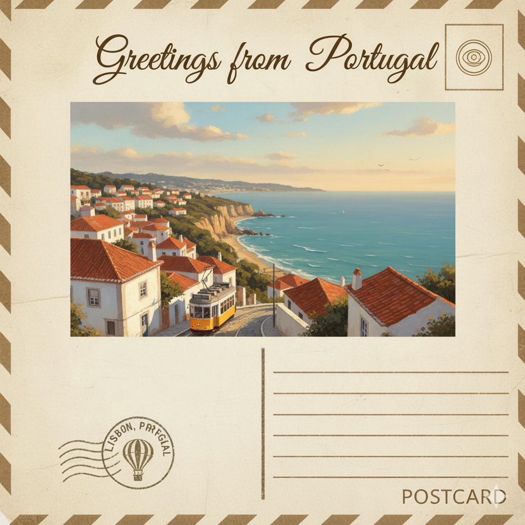 Postcard print